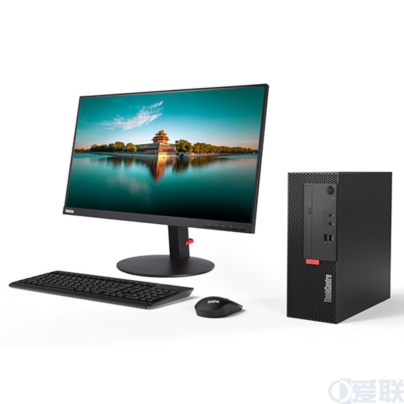 联想促销新机型ThinkCentre M720e-A001I3-9100/4G/1TB/无光驱/Windows 10 Home 64bit/21.5主机六年保修服务