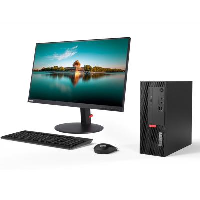 联想/Lenovo ThinkCentre M720e-A003 I3-9100/4G/128G固态硬盘+1T机械硬盘/无光驱/Windows 10 Home 64bit/21.5英寸显示器/三年保修